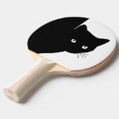 Sly Black Cat Tafeltennisbatje (Voorkant Gekanteld)