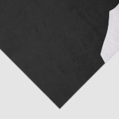 Sly Black Cat Tissuepapier (Detail)