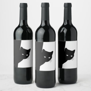 Sly Black Cat Wijn Etiket