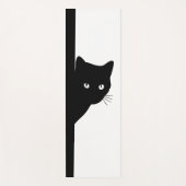 Sly Black Cat Yogamat (Voorkant)