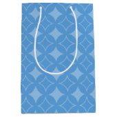 Sly blue shippo-patroon medium cadeauzakje (Voorkant)