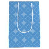 Sly blue shippo-patroon medium cadeauzakje (Achterkant)