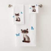 Sly Cat Bad Handdoek (Insitu)