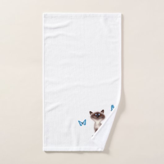 Sly Cat Bad Handdoek (Handdoek)