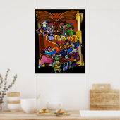 Sly Cooper en de Thievius Raccoonus Poster (Keuken)