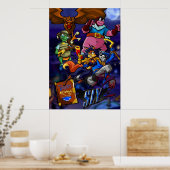 Sly Cooper en de Thievius Raccoonus Poster (Keuken)