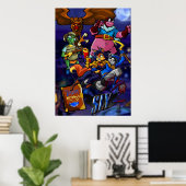 Sly Cooper en de Thievius Raccoonus Poster (Thuiskantoor)