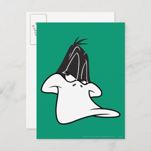 Sly DAFFY DUCK™ Briefkaart (Voorkant / Achterkant)