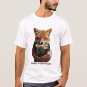 Sly Emerald Fox Toast T-Shirt  (Voorkant)