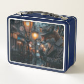 Sly fox detective in een noir setting (Achterkant)