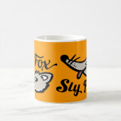 Sly fox graphic mok sinaasappel (Center)