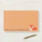 Sly Fox Post-it® Notes (Op bureau)