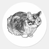 Sly Loaf, gestippelde charme Ronde Sticker (Voorkant)