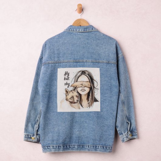 Sly maar verlegen denim jacket (Hangar)