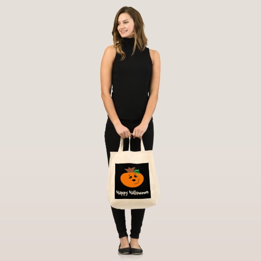 Sly Pumpkin Tote Bag (Voorkant (model))