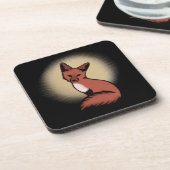 Sly Red Foxy Fox Drankjes Onderzetter (Linkerzijde)