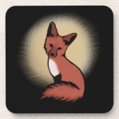 Sly Red Foxy Fox Drankjes Onderzetter (Voorkant)