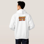 SLY Showoff als jij Hoodie - Unisex (Achterkant volledig)