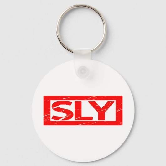 Sly Stamp Sleutelhanger (Voorkant)