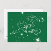 SLYTHERIN™ Constellation Graphic Feestdagenkaart (Voorkant / Achterkant)
