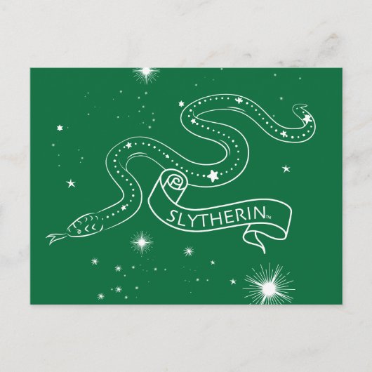 SLYTHERIN™ Constellation Graphic Feestdagenkaart (Voorkant)