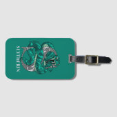 SLYTHERIN™ Crosshatched Emblem Bagagelabel (Voorkant (horizontaal))