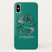 SLYTHERIN™ Crosshatched Emblem Case-Mate iPhone Case (Achterkant)