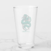 SLYTHERIN™ Crosshatched Emblem Glas (Achterkant)