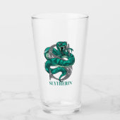 SLYTHERIN™ Crosshatched Emblem Glas (Voorkant)