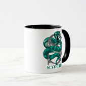 SLYTHERIN™ Crosshatched Emblem Mok (Voorkant rechts)
