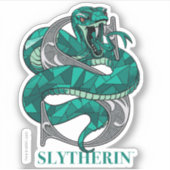 SLYTHERIN™ Crosshatched Emblem Sticker (Voorkant)