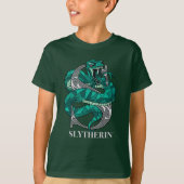 SLYTHERIN™ Crosshatched Emblem T-shirt (Voorkant)