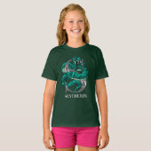 SLYTHERIN™ Crosshatched Emblem T-shirt (Voorkant volledig)