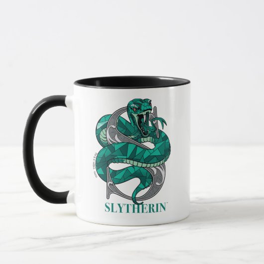 SLYTHERIN™ gekruist Embleem Mok (Links)