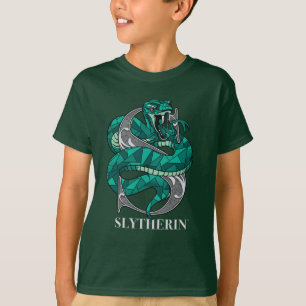SLYTHERIN™ gekruist gewerkt embleem T-shirt