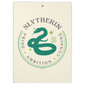SLYTHERIN™ Green Snake House Pride Badge Klembord (Achterkant)