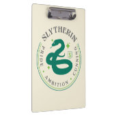 SLYTHERIN™ Green Snake House Pride Badge Klembord (Rechts)
