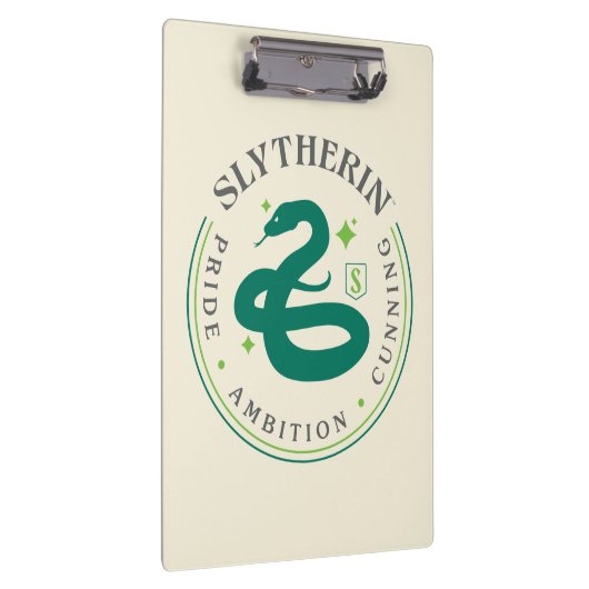 SLYTHERIN™ Green Snake House Pride Badge Klembord (Rechts)