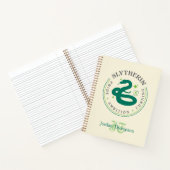 SLYTHERIN™ Green Snake House Pride Badge Notitieboek (Binnen)