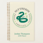 SLYTHERIN™ Green Snake House Pride Badge Planner (Voorkant)
