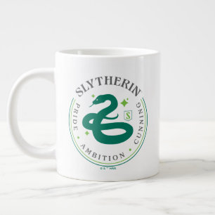 SLYTHERIN™ Groene Slangen Huis Trots Badge Grote Koffiekop
