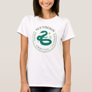 SLYTHERIN™ Groene Slangenhuis Trots Badge T-shirt