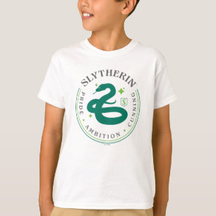 SLYTHERIN™ Groene Slangenhuis Trots Badge T-shirt