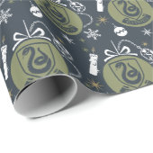SLYTHERIN™ Holiday Bauble Graphic Cadeaupapier (Rol Hoek)
