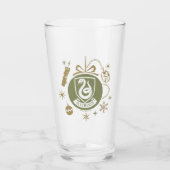 SLYTHERIN™ Holiday Bauble Graphic Glas (Voorkant)