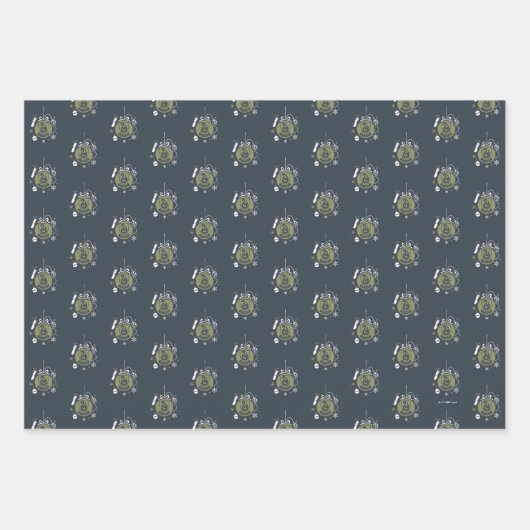 SLYTHERIN™ Holiday Bauble Graphic Inpakpapier Vel (Voorkant)