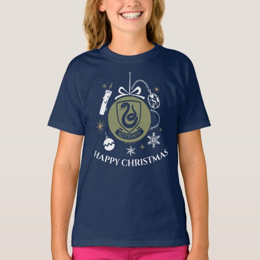 SLYTHERIN™ Holiday Bauble Graphic T-shirt (Voorkant)