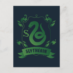  SLYTHERIN™ House Crest Briefkaart