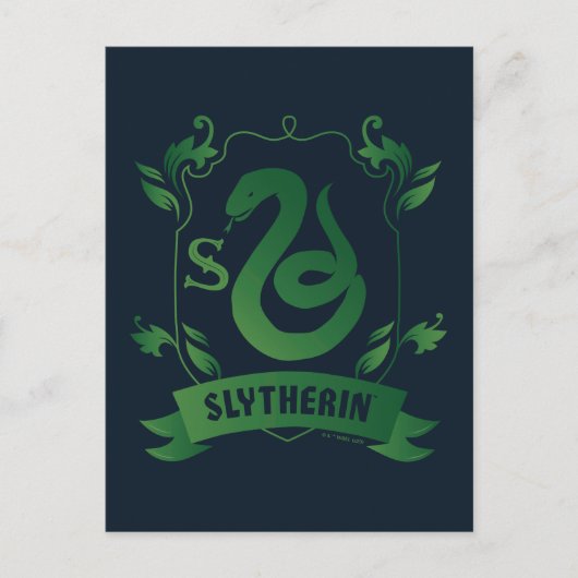 SLYTHERIN™ House Crest Briefkaart (Voorkant)