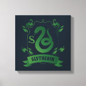SLYTHERIN™ House Crest Canvas Afdruk (Voorkant)